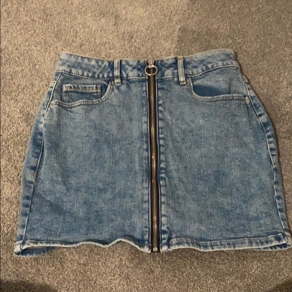 Garage Jean skirt